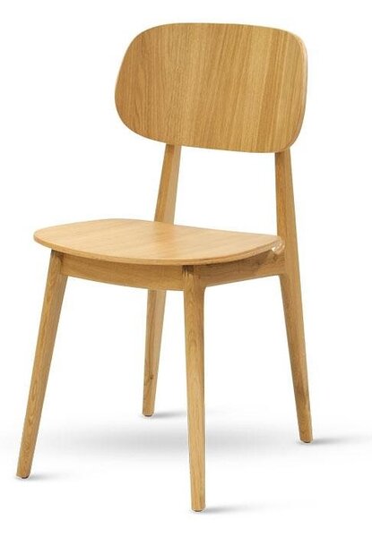 Bunny dřevěná židle masiv dub (Kvalitní židle z dubového masivu)