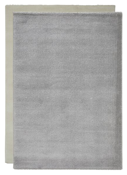 TKANÝ KOBEREC, 60/110 cm barvy stříbra Novel - Tkané koberce