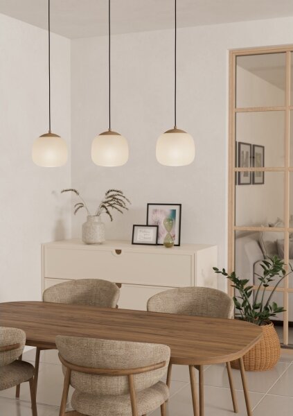 Eglo 900894 - Lustr na lanku COMINIO 3xE27/40W/230V