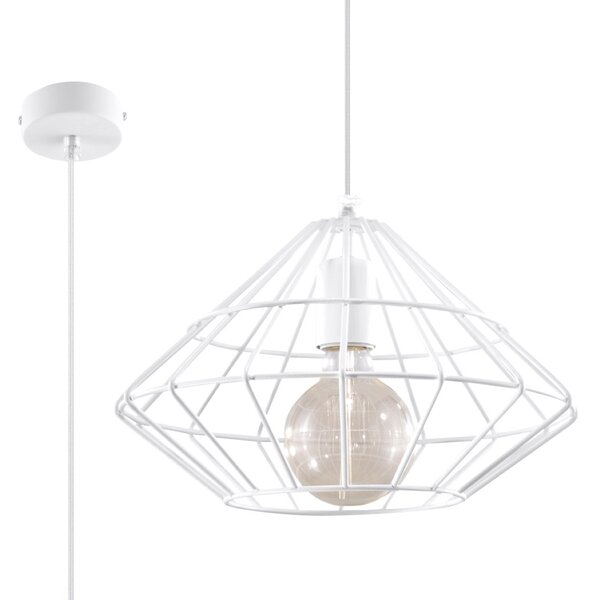 Sollux Lighting Závěsné svítidlo UMBERTO bílé