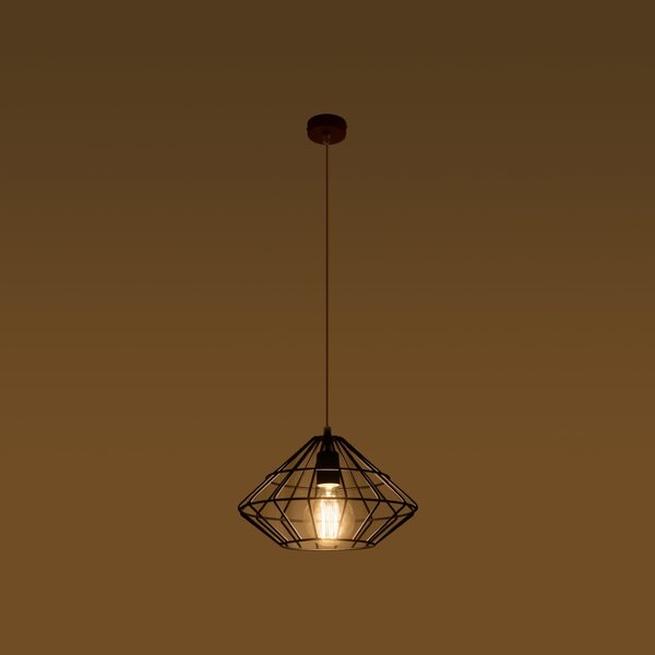 Sollux Lighting Závěsné svítidlo UMBERTO černé