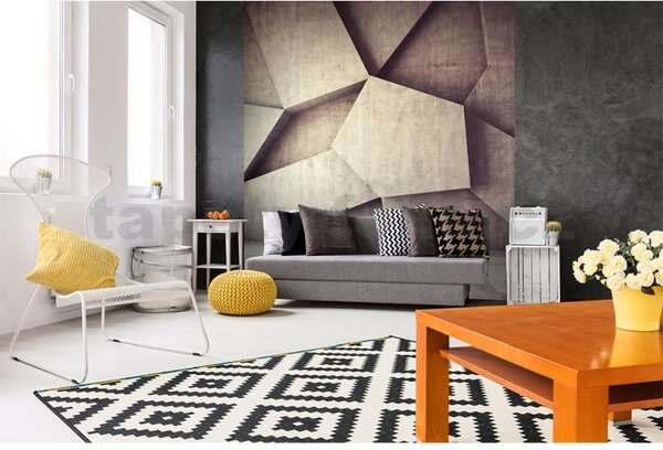 Vliesové fototapety, rozměr 225 cm x 250 cm, 3D geometrické tvary, DIMEX MS-3-0037
