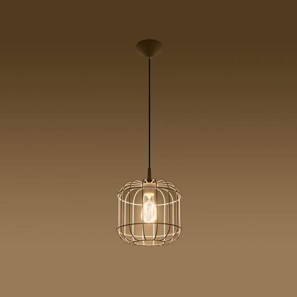 Sollux Lighting Závěsná lampa CELTA bílá