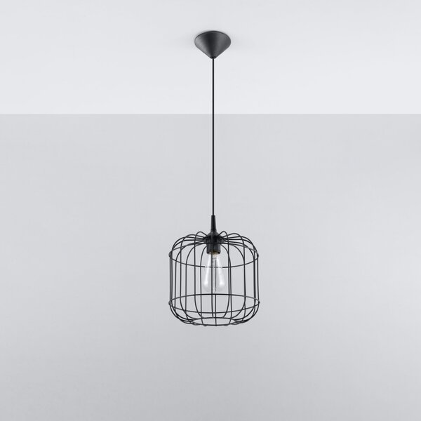 Sollux Lighting Závěsné svítidlo CELTA černé