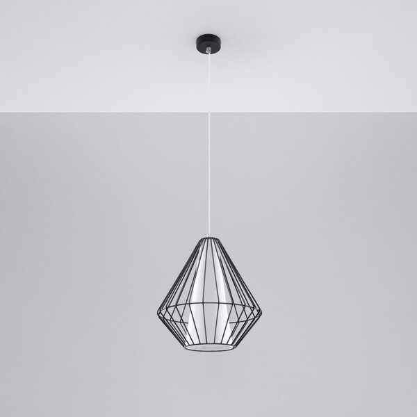 Sollux Lighting Závěsné svítidlo DEMI černé