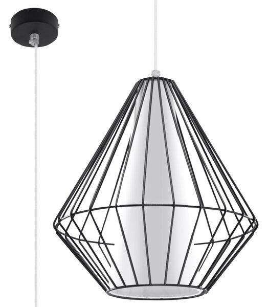 Sollux Lighting Závěsné svítidlo DEMI černé