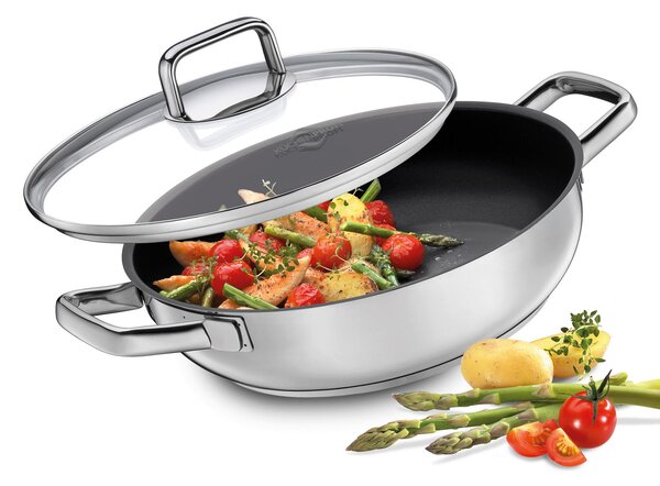 PÁNEV NA SMAŽENÍ nepřilnavý povrch ILAG® 28 cm KÜCHENPROFI - Online Only vaření, Online Only