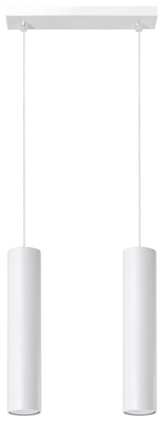 Sollux Lighting Závěsné svítidlo LAGOS 2 bílé