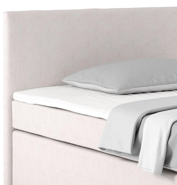 Posteľ Boxspring NERO PL: 140/200 cm, šampaňská