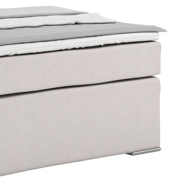 Posteľ Boxspring NERO PL: 140/200 cm, šampaňská