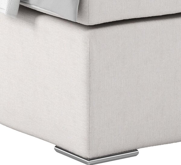 Posteľ Boxspring NERO PL: 140/200 cm, šampaňská