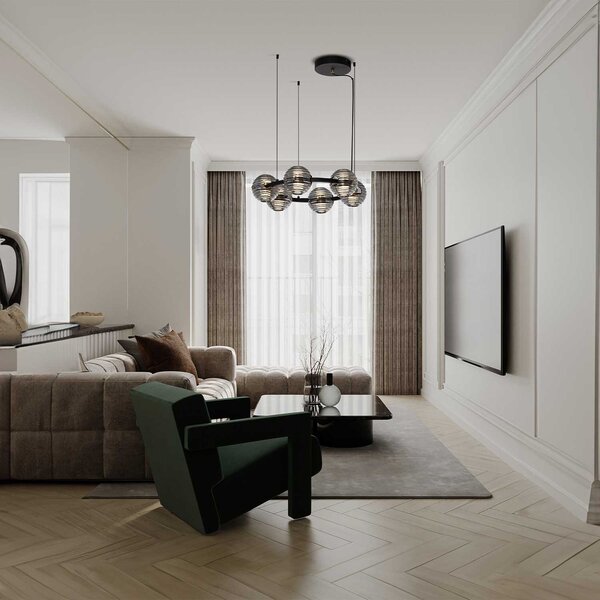 Nova Luce Las LED závěsné svítidlo 630mm