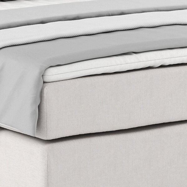 Posteľ Boxspring NERO PL: 140/200 cm, šampaňská