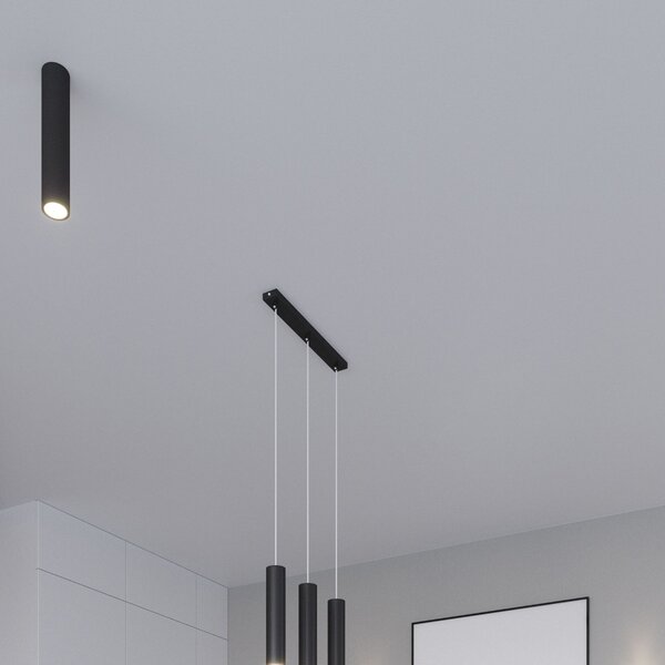 Sollux Lighting Závěsná lampa LAGOS 1 černá