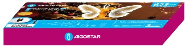 Aigostar - LED Venkovní vánoční dekorace 234xLED IP44 studená bílá motýl