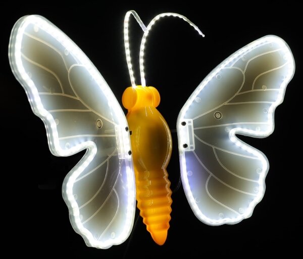 Aigostar - LED Venkovní vánoční dekorace 234xLED IP44 studená bílá motýl
