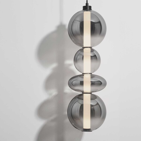 Nova Luce Bally LED skleněné závěsné svítidlo 3