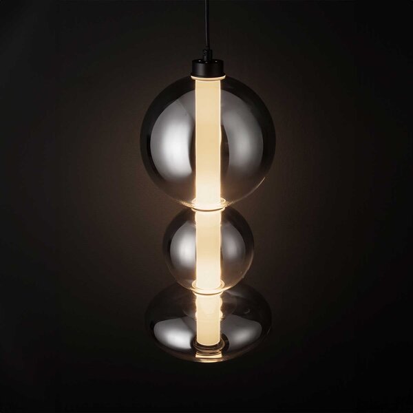 Nova Luce Bally LED skleněné závěsné svítidlo 3