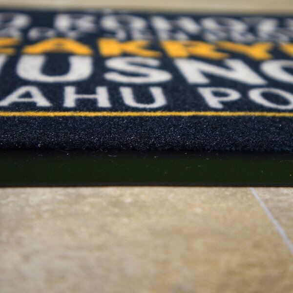 Mercury Flooring, Rohožka Hnusná podlaha 40x60 cm, 40x60, černá