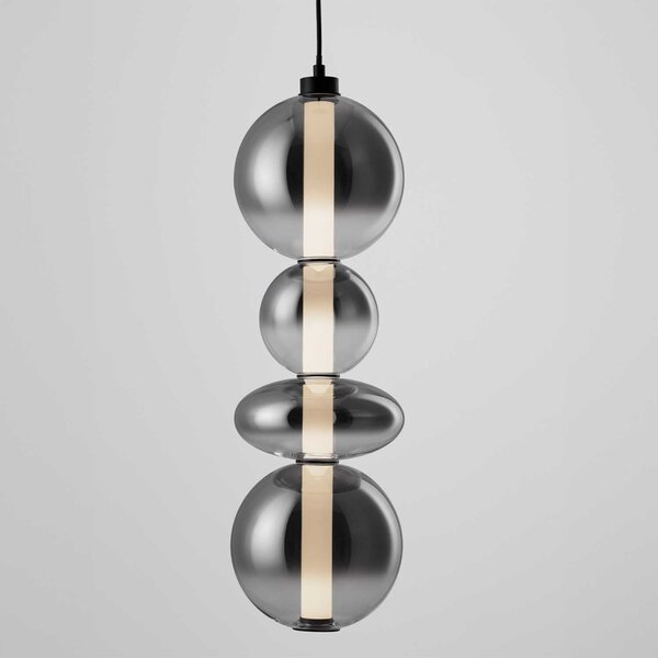 Nova Luce Bally LED skleněné závěsné svítidlo 3