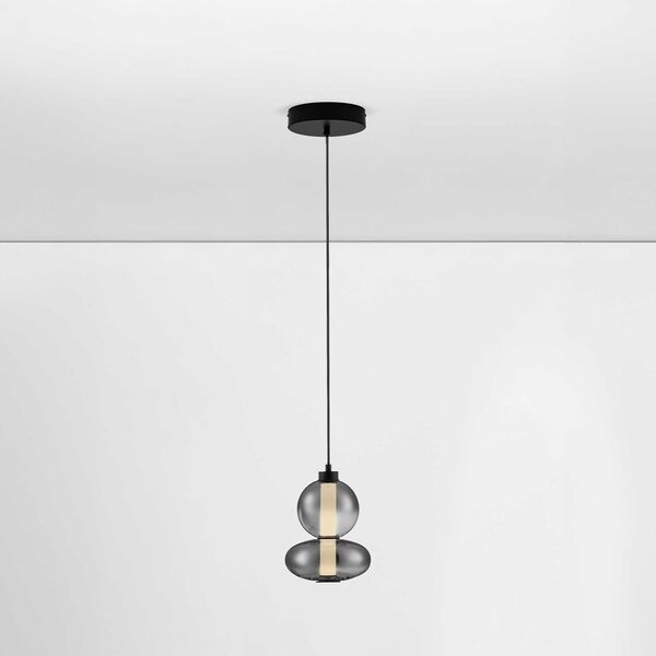 Nova Luce Bally LED skleněné závěsné svítidlo 3