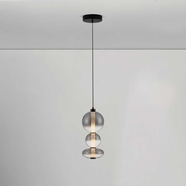 Nova Luce Bally LED skleněné závěsné svítidlo 3
