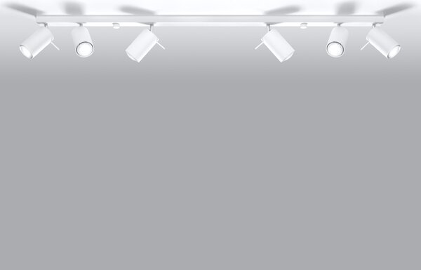 Sollux Lighting Stropní svítidlo RING 6L bílé