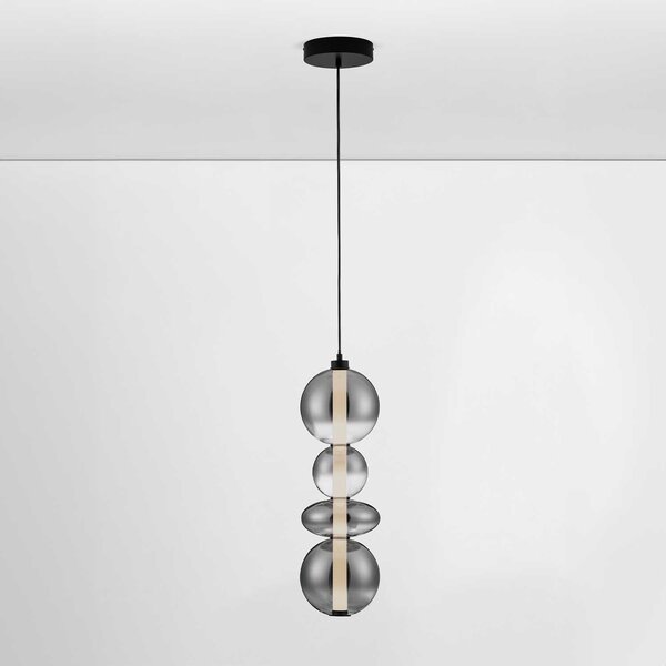Nova Luce Bally LED skleněné závěsné svítidlo 3