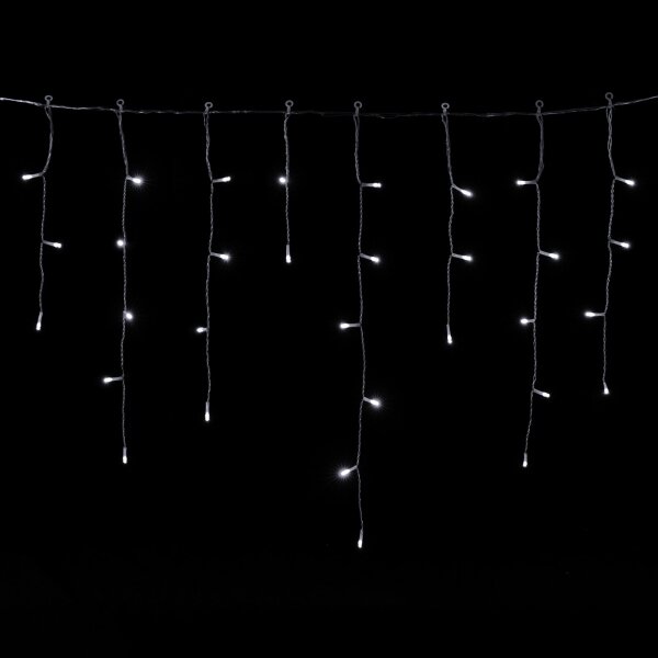 BRILAGI-LED Venkovní vánoční řetěz 600xLED/6W/8 funkcí 33x0,6m IP44 studená bílá