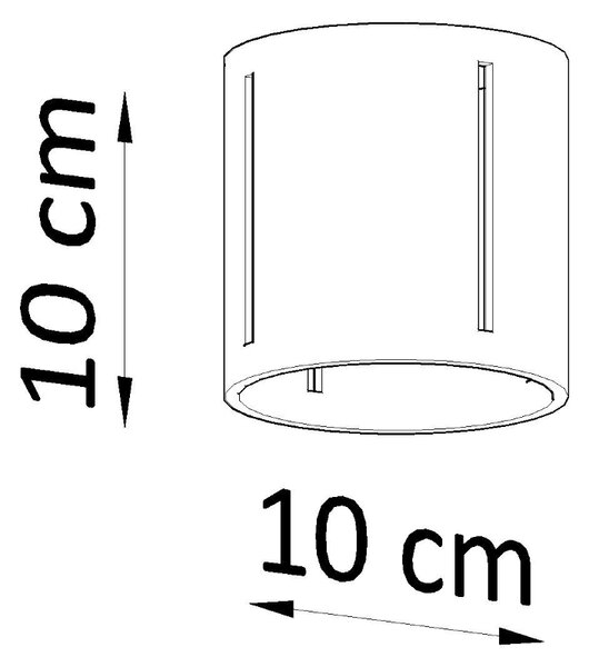 Sollux Lighting Stropní svítidlo INEZ bílé