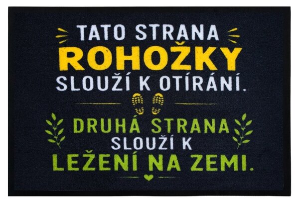 Mercury Flooring, Rohožka Slouží 40x60 cm, 40x60, černá