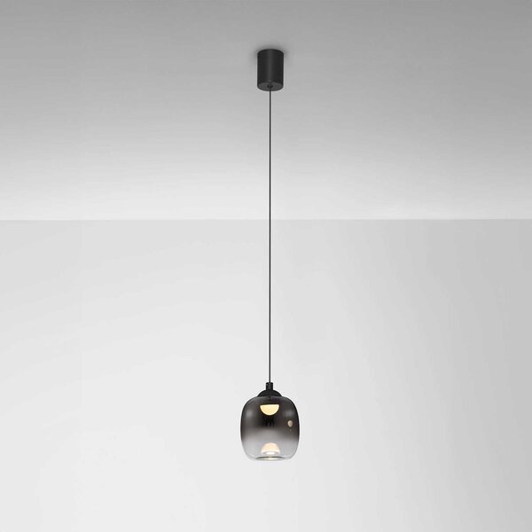 Nova Luce Kita LED skleněné závěsné svítidlo 100mm
