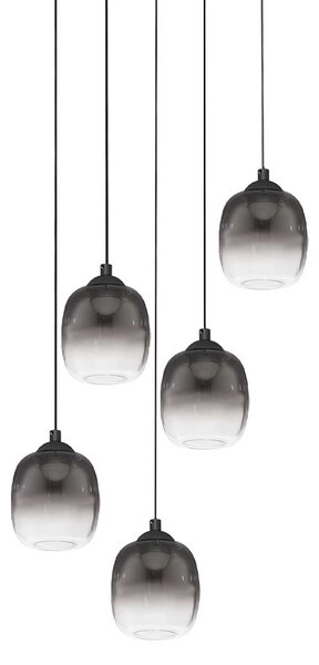 Nova Luce Kita LED skleněné závěsné svítidlo B