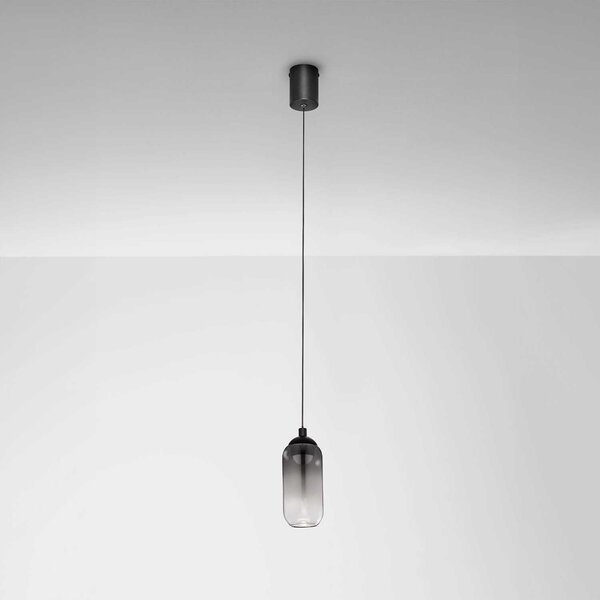 Nova Luce Kita LED skleněné závěsné svítidlo 100mm