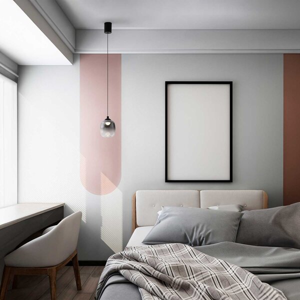 Nova Luce Kita LED skleněné závěsné svítidlo 100mm