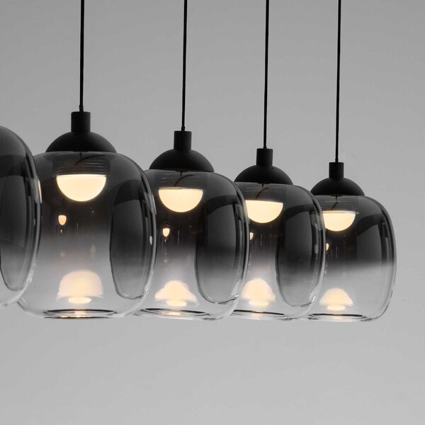 Nova Luce Kita LED skleněné závěsné svítidlo B