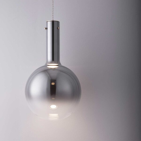 Nova Luce Nostos LED skleněné závěsné svítidlo Zlatá