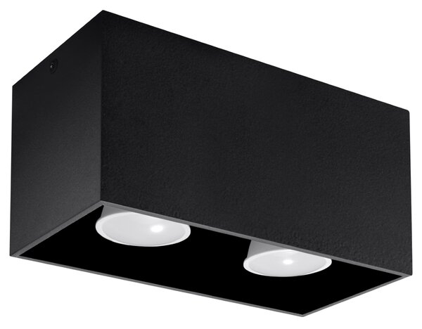 Sollux Lighting Stropní svítidlo QUAD černé
