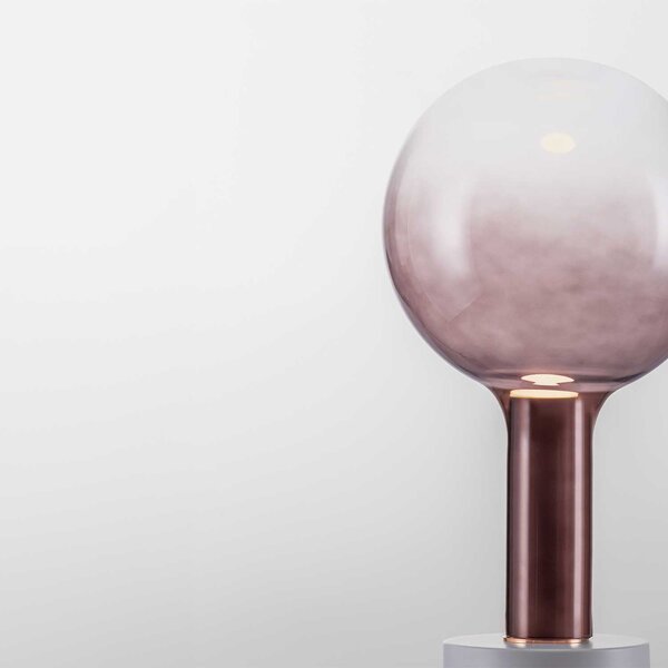Nova Luce Nostos LED skleněné stolní svítidlo Zlatá
