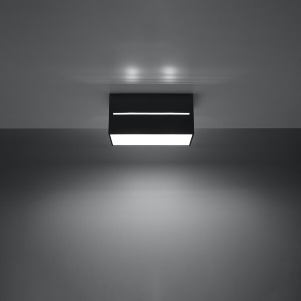 Sollux Lighting Stropní svítidlo LOBO 2 černé
