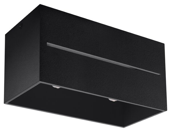 Sollux Lighting Stropní svítidlo LOBO 2 černé