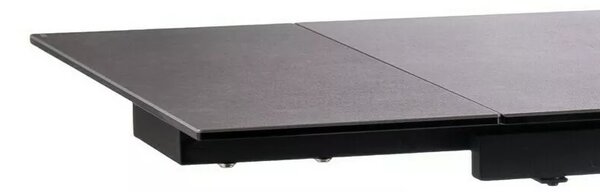 Signal Jídelní rozkládací stůl Salvadore II 120/180 cm tmavě šedý/černý