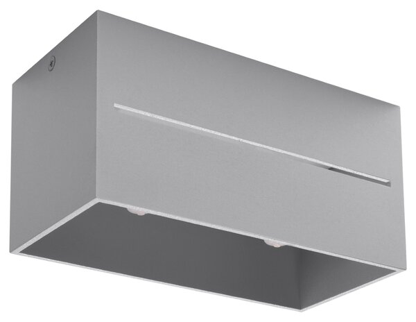 Sollux Lighting Stropní svítidlo LOBO 2 šedé