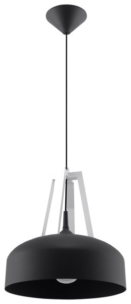 Sollux Lighting Závěsné svítidlo CASCO černá/bílá