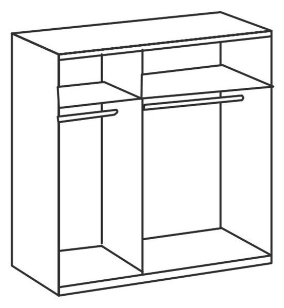 Šatní skříň LEVEL 36 D