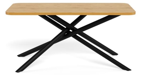 Actona Jídelní stůl Levanto 160 cm dub divoký/černý