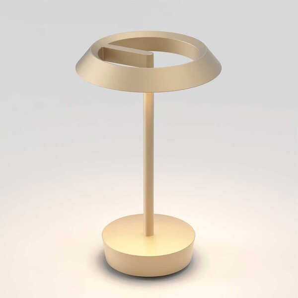 Astro Halo LED přenosné stolní svítidlo Bronzová světlá
