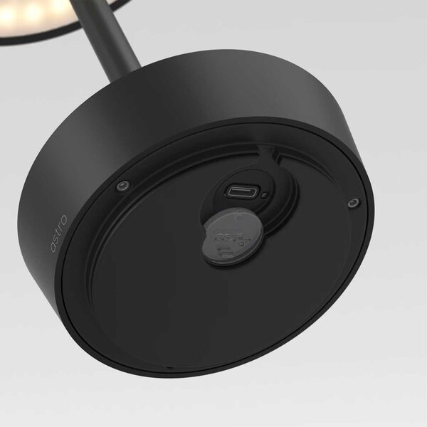 Astro Halo LED přenosné stolní svítidlo Bronzová světlá