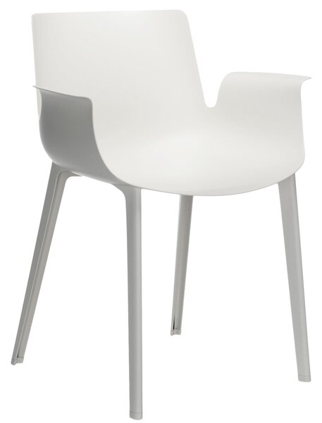 Kartell designové židle Piuma (bílá)