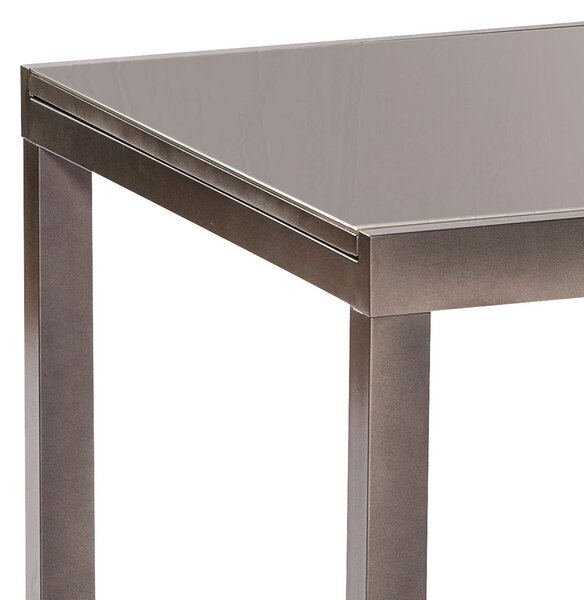 ZAHRADNÍ STŮL, kov, sklo, 150-220/90/75 cm Gardenson - Online Only zahradní nábytek, Online Only